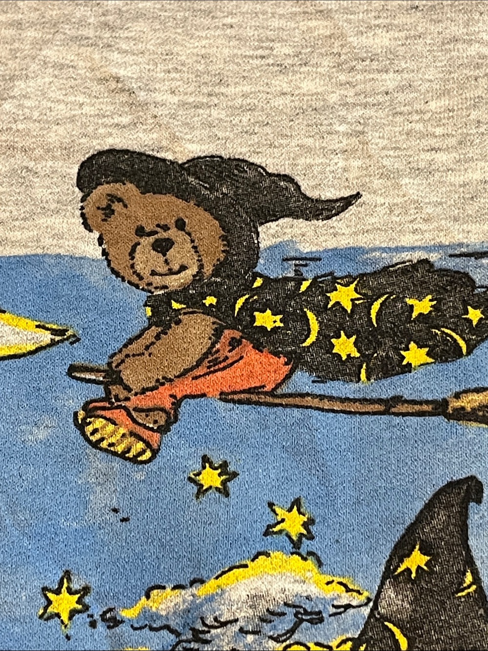 Basic edition plus - vintage Halloween teddy bear sweatshirt 3X - Picture 4 of 11
